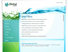 Tablet Screenshot of globaltehnic.ro